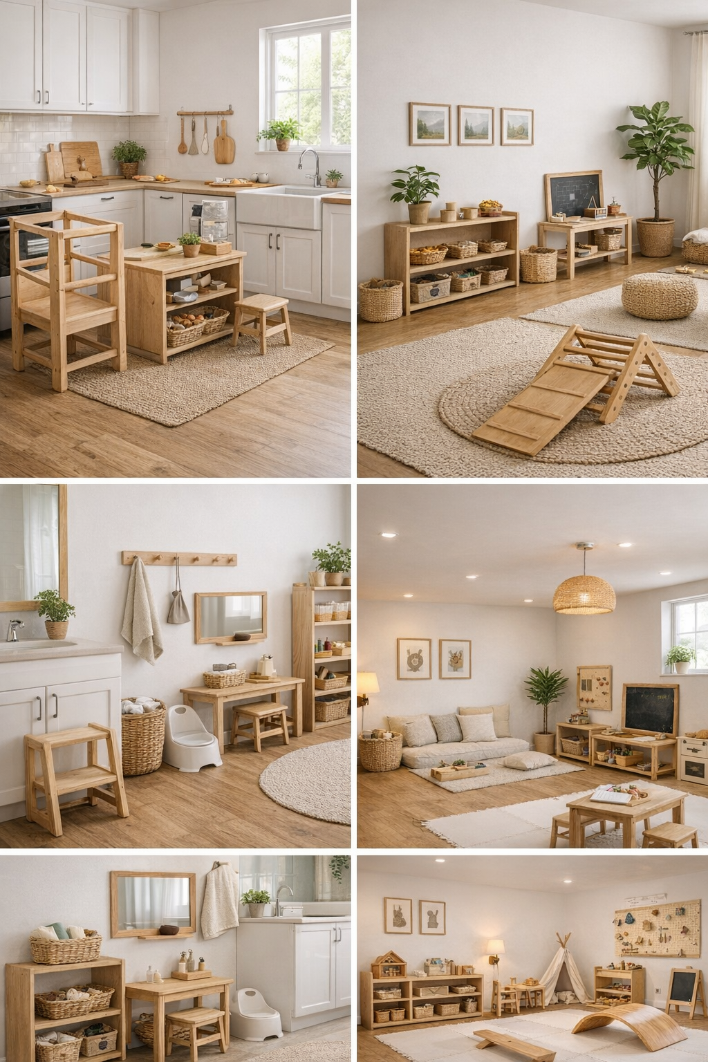 Montessori spaces in the home